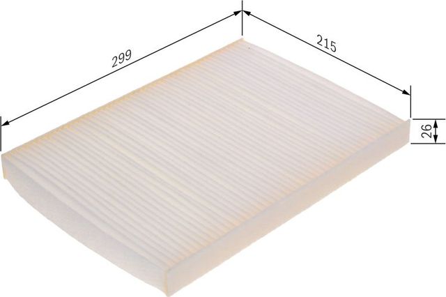 Салонный фильтр Bosch для Alfa Romeo Stelvio 2016-2026. Артикул 1 987 435 112