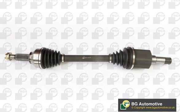 Полуось (привод в сборе, приводной вал) BGA передняя левая для Ford Transit Custom I 2012-2026. Артикул DS2318L