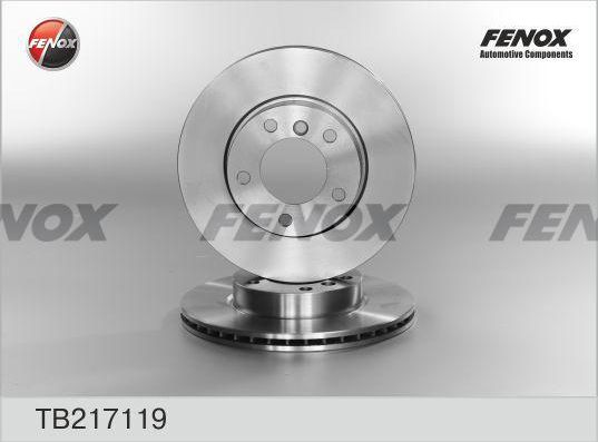 Тормозной диск Fenox передний для BMW Z3 I 1996-2003. Артикул TB217119
