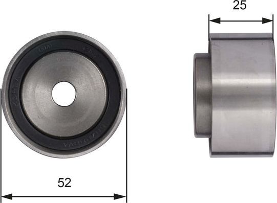 Направляющий (ведущий) ролик ремня ГРМ Gates PowerGrip® для Mazda MX-5 II (NB) 1998-2005. Артикул T42005