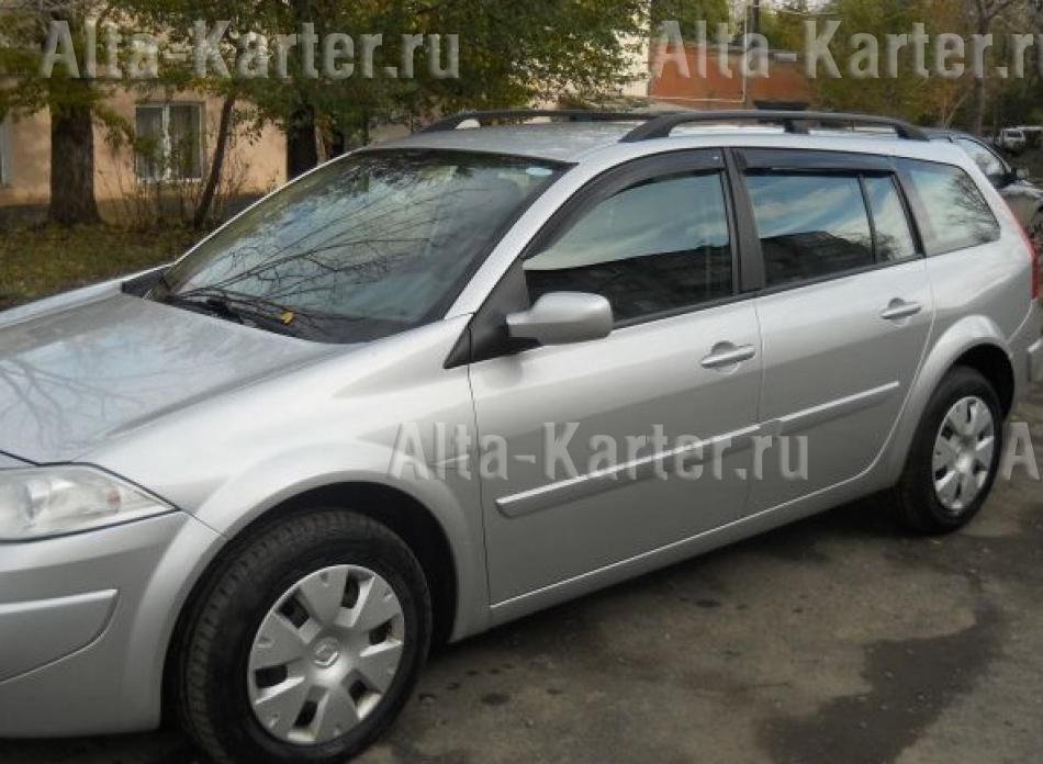 Дефлекторы Cobra Tuning для окон Renault Megane II универсал 2002-2008. Артикул R10902