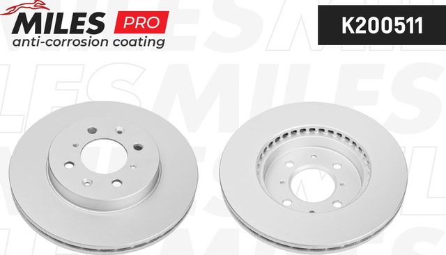 Тормозной диск Miles для Rover 25 1999-2005. Артикул K200511