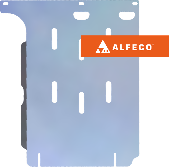 Защита алюминиевая Alfeco для АКПП BMW Х6 E71 xDrive 2008-2012. Артикул ALF.34.09 AL4