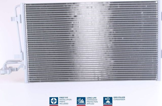 Радиатор кондиционера (конденсатор) Nissens (алюминий). Артикул 940086