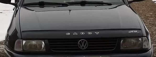 Дефлектор VT52 для капота Volkswagen Caddy II 1996-2004. Артикул VW31VT