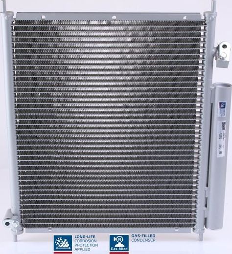 Радиатор кондиционера (конденсатор) Nissens (алюминий). Артикул 94734