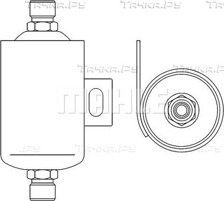 Осушитель кондиционера Mahle Behr. Артикул AD 49 000S