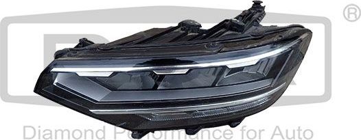 Фара передняя основная DPA левая для Volkswagen Passat B8 2014-2026. Артикул 89411792602