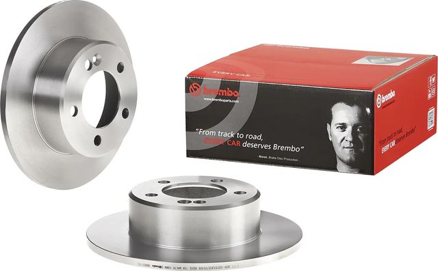 Тормозной диск Brembo задний для Renault Master III 2010-2026. Артикул 08.A651.10