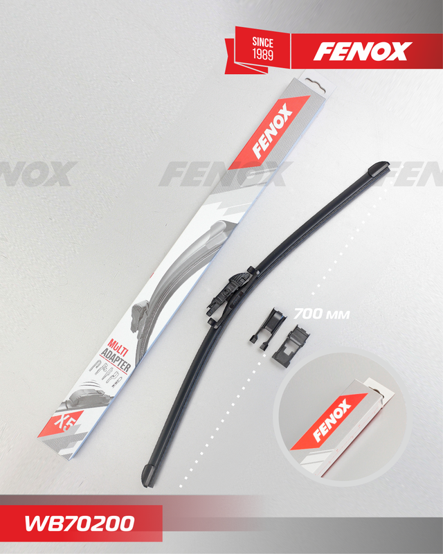 Щетка стеклоочистителя (дворник) Fenox для Vauxhall Zafira C 2013-2018. Артикул WB70200