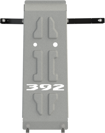 Защита алюминиевая Шериф (5 мм) для картера Jeep Wrangler JL 2018-2026. Артикул 04.6168