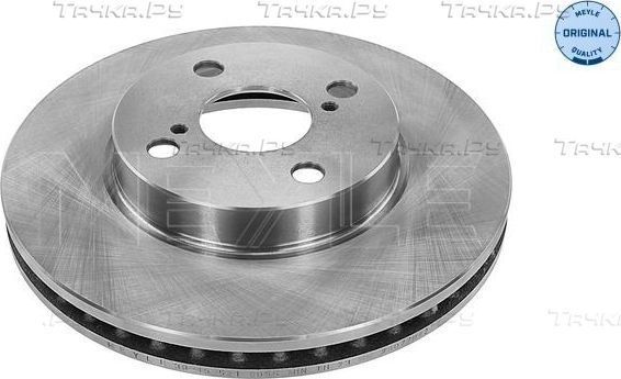 Тормозной диск Meyle Original передний для Toyota Corolla E110 2000-2001. Артикул 30-15 521 0056