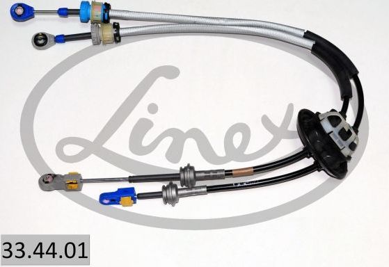 Трос переключения передач КПП Linex. Артикул 33.44.01