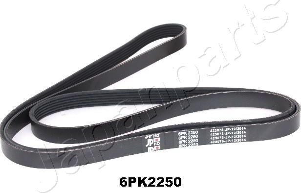Приводной ремень поликлиновой Japanparts для Mazda MX-5 III (NC) 2005-2014. Артикул DV-6PK2250