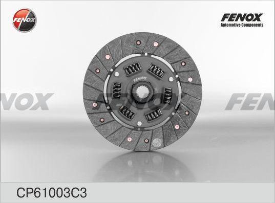 Диск сцепления Fenox. Артикул CP61003C3