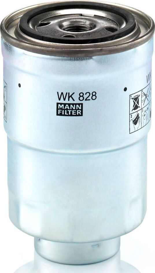 Топливный фильтр Mann-Filter. Артикул WK 828 x