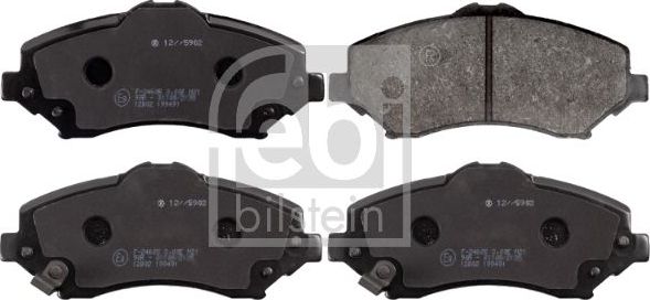 Тормозные колодки Febi Bilstein передние для Dodge Journey I 2008-2026. Артикул 116063