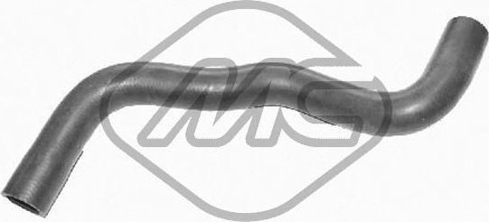 Патрубок системы охлаждения (радиатора) Metalcaucho верхний для Renault Clio II 2001-2013. Артикул 08933