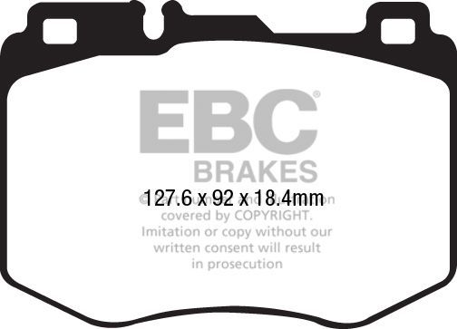 Тормозные колодки EBC Brakes. Артикул DP42210R