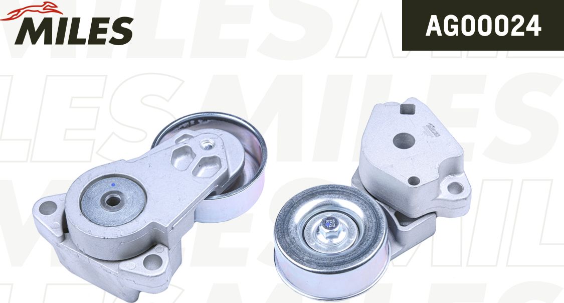 Натяжной ролик (натяжитель) приводного ремня Miles. Артикул AG00024