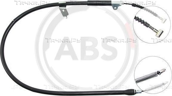Трос ручника (тросик ручного тормоза) ABS. Артикул K11837
