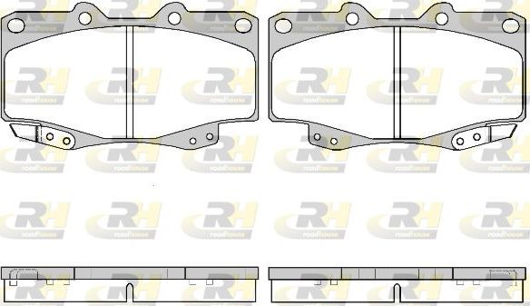 Тормозные колодки RoadHouse. Артикул 2315.22