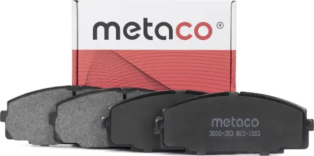 Колодки тормозные передние к-кт (Metaco) Metaco. Артикул 3000353