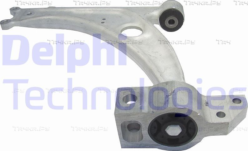 Продольный рычаг передней подвески Delphi левый нижний внешний для Volkswagen Tiguan I 2007-2009. Артикул TC2161