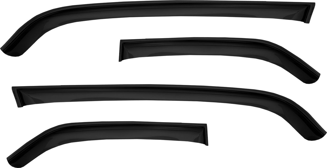 Дефлекторы REIN для окон (накладной скотч 3М) (4 шт.) Renault Logan I седан 2004-2009. Артикул REINWV498