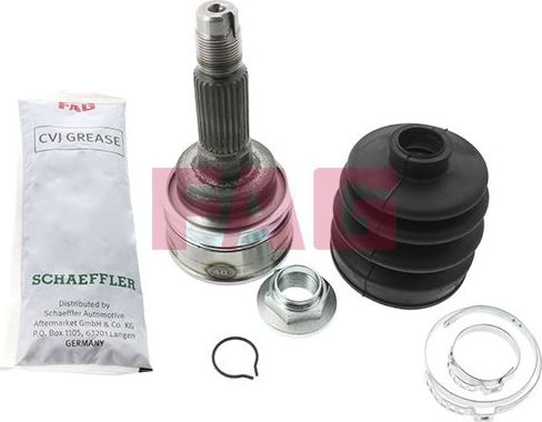 Шрус наружный (граната) Fag передний для Mazda MX-3 I 1991-1994. Артикул 771 0193 30