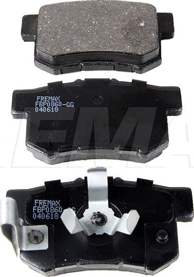 Тормозные колодки Fremax. Артикул FBP-0860