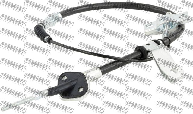 Трос ручника (тросик ручного тормоза) Febest передний для Hyundai H-1 I 2007-2007. Артикул 12100-H1F