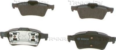 Тормозные колодки Bosch (Low-Metallic) задние для Mazda 3 I (BK) 2003-2006. Артикул 0 986 494 032