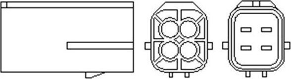 Лямбда-зонд (кислородный датчик) Magneti Marelli для Nissan GT-R I 2007-2011. Артикул 466016355055