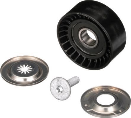 Направляющий (ведущий) ролик приводного поликлинового ремня Gates (полимерный материал). Артикул T36465