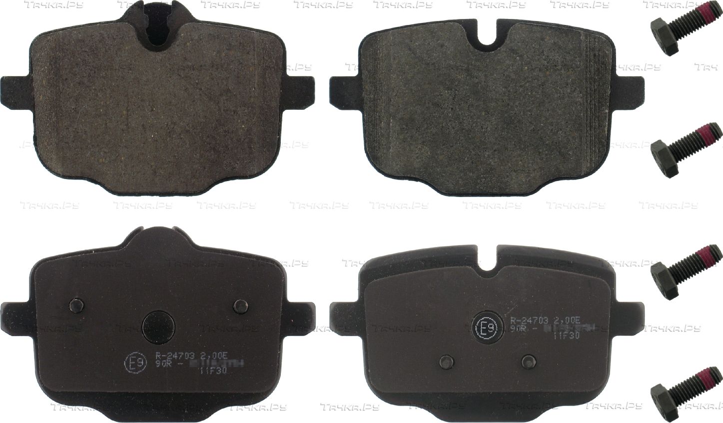 Тормозные колодки Febi Bilstein задние для BMW 6 III (F06/F13/F12) 2010-2018. Артикул 16812