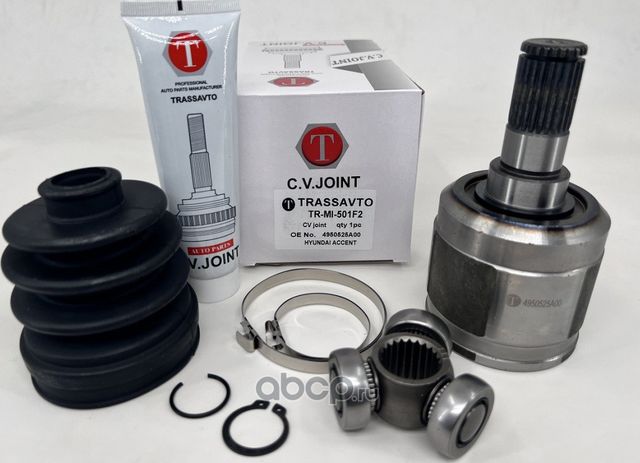 ШРУС внутренний | перед лев | 25/22 (Trassavto). Артикул TRMI501F2