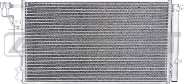 Радиатор кондиционера (конденсатор) Zekkert для Kia Quoris I 2015-2015. Артикул MK-3193