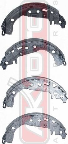 Тормозные колодки Akyoto Packing AKYOTO. Артикул AKS-2342