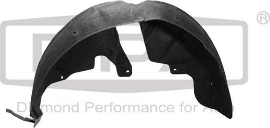 Подкрылок DPA (Велюровая кожа) задний левый для Skoda Superb II 2009-2015. Артикул 88101585902