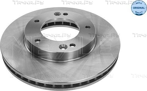 Тормозной диск Meyle Original передний для Kia Sorento I 2002-2011. Артикул 37-15 521 0034