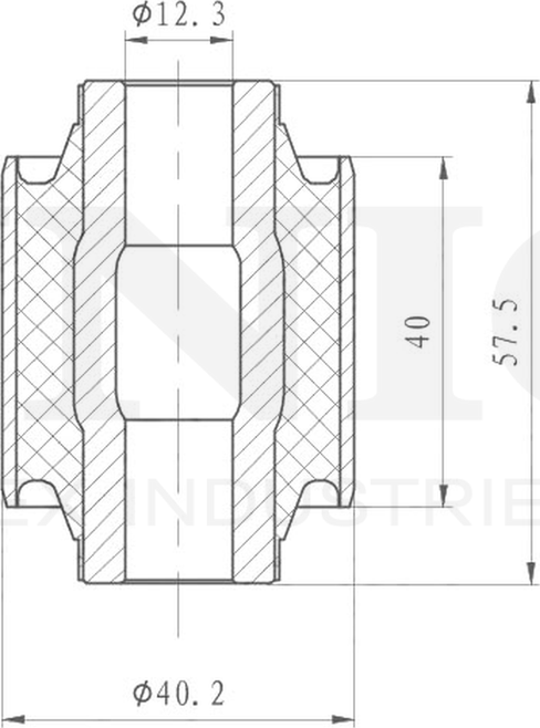 Сайлентблок рычага подвески (Unio). Артикул RMP-20345