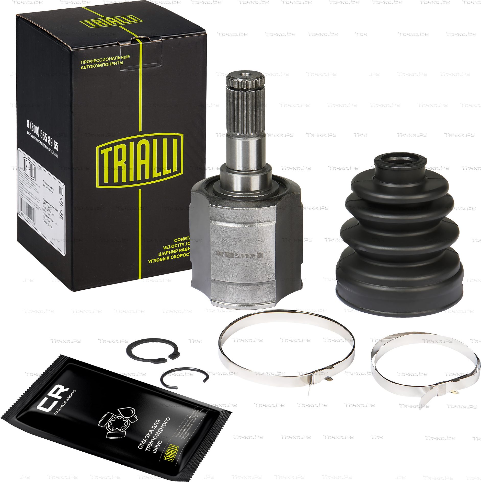 Шрус внутренний (граната) Trialli передний для Hyundai Getz I 2002-2010. Артикул GO 0836