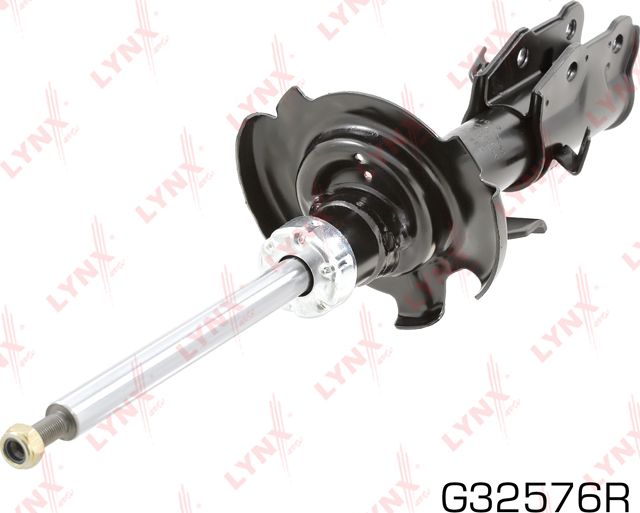 Амортизатор LYNXauto передний правый для Mazda 2 II (DE) 2007-2015. Артикул G32576R