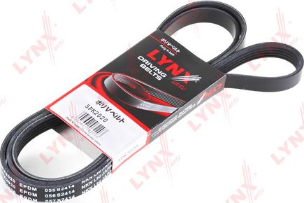 Приводной ремень поликлиновой LYNXauto для BMW X5 I (E53) 2001-2003. Артикул 5PK2020