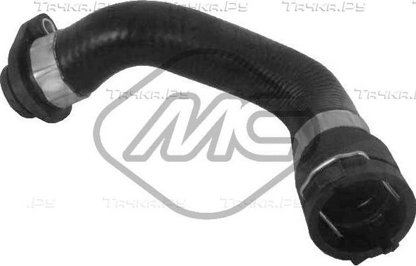 Патрубок радиатора (системы охлаждения) Metalcaucho для BMW 1 I (E81/E82/E87/E88) 2004-2011. Артикул 09498