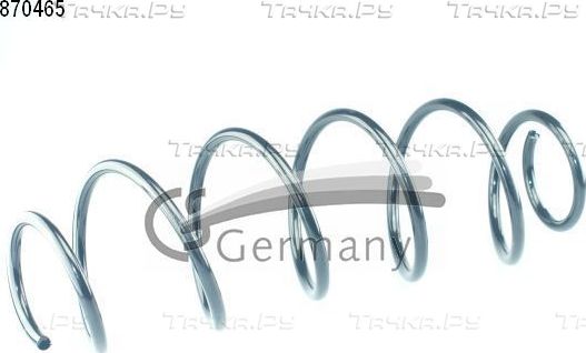 Пружина подвески CS-Germany передняя для Citroen C3 I 2002-2010. Артикул 14.870.465