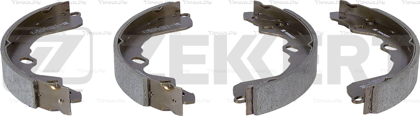 Тормозные колодки Zekkert задние для Mazda 626 IV (GE) 1992-1997. Артикул BK-4127