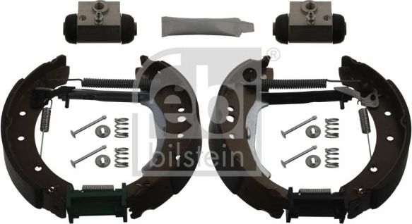 Тормозные колодки Febi Bilstein задние для Peugeot 206 1998-2013. Артикул 37532
