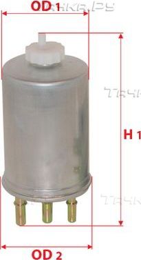 Топливный фильтр Sakura. Артикул FS-29090